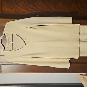Free People Cream Sweater - Size Small